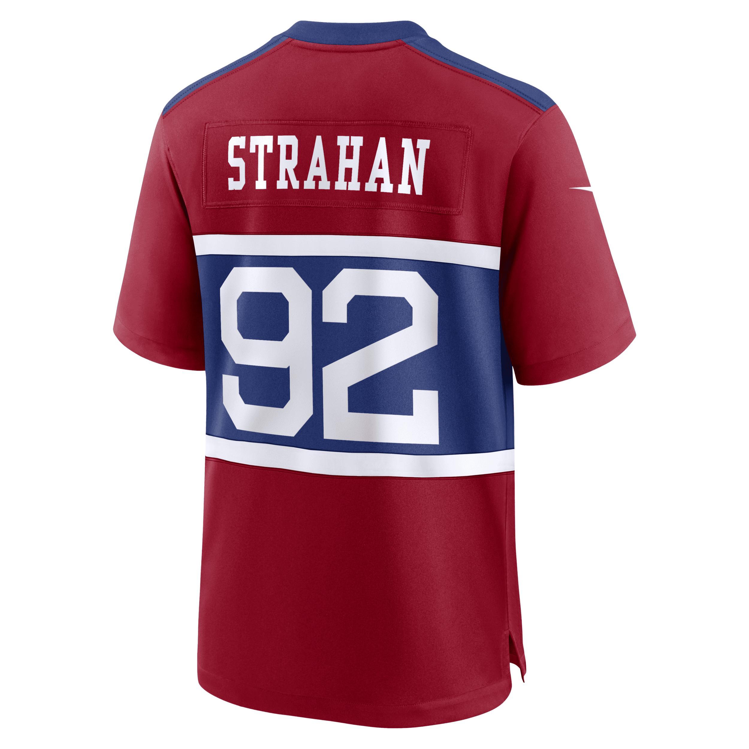 Michael Strahan New York Giants Nike Mens NFL Game Jersey Product Image