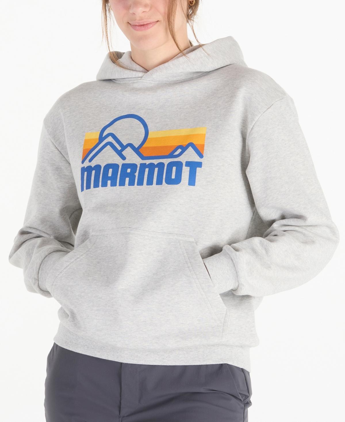 Marmot Womens Coastal Graphic-Print Long-Sleeve Hoodie Product Image