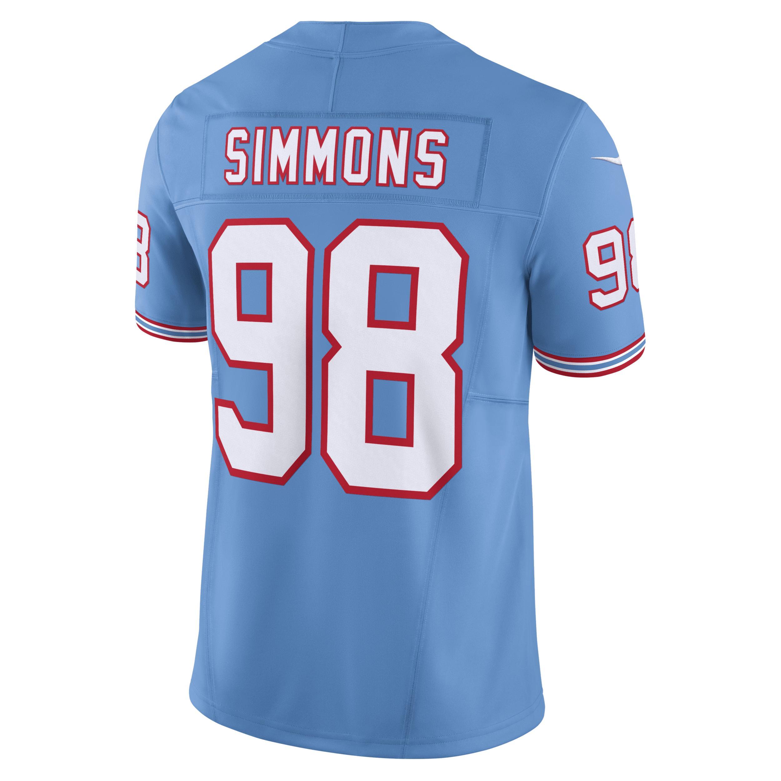 Jeffery Simmons Tennessee Titans Nike Mens Dri-FIT NFL Limited Football Jersey Product Image