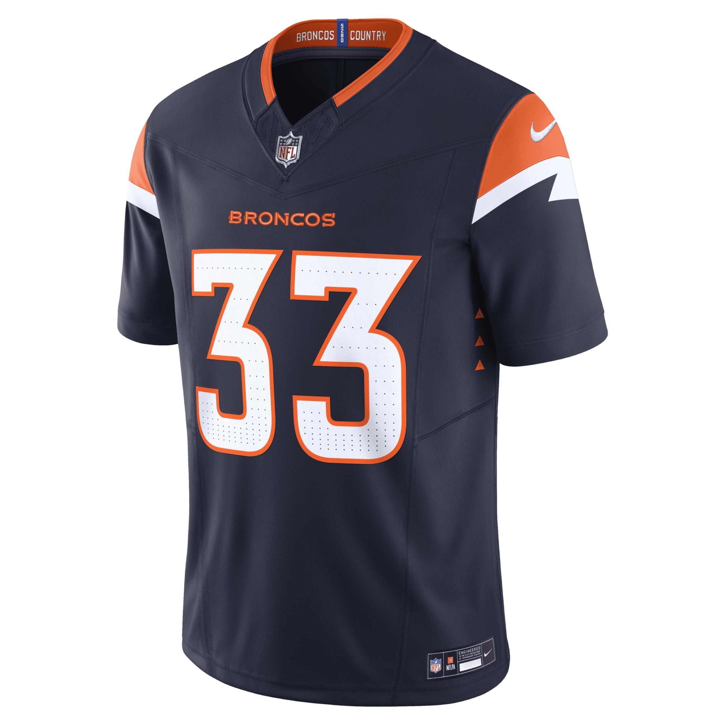 Javonte Williams Denver Broncos Nike Men's Dri-FIT NFL Limited Football Jersey Product Image