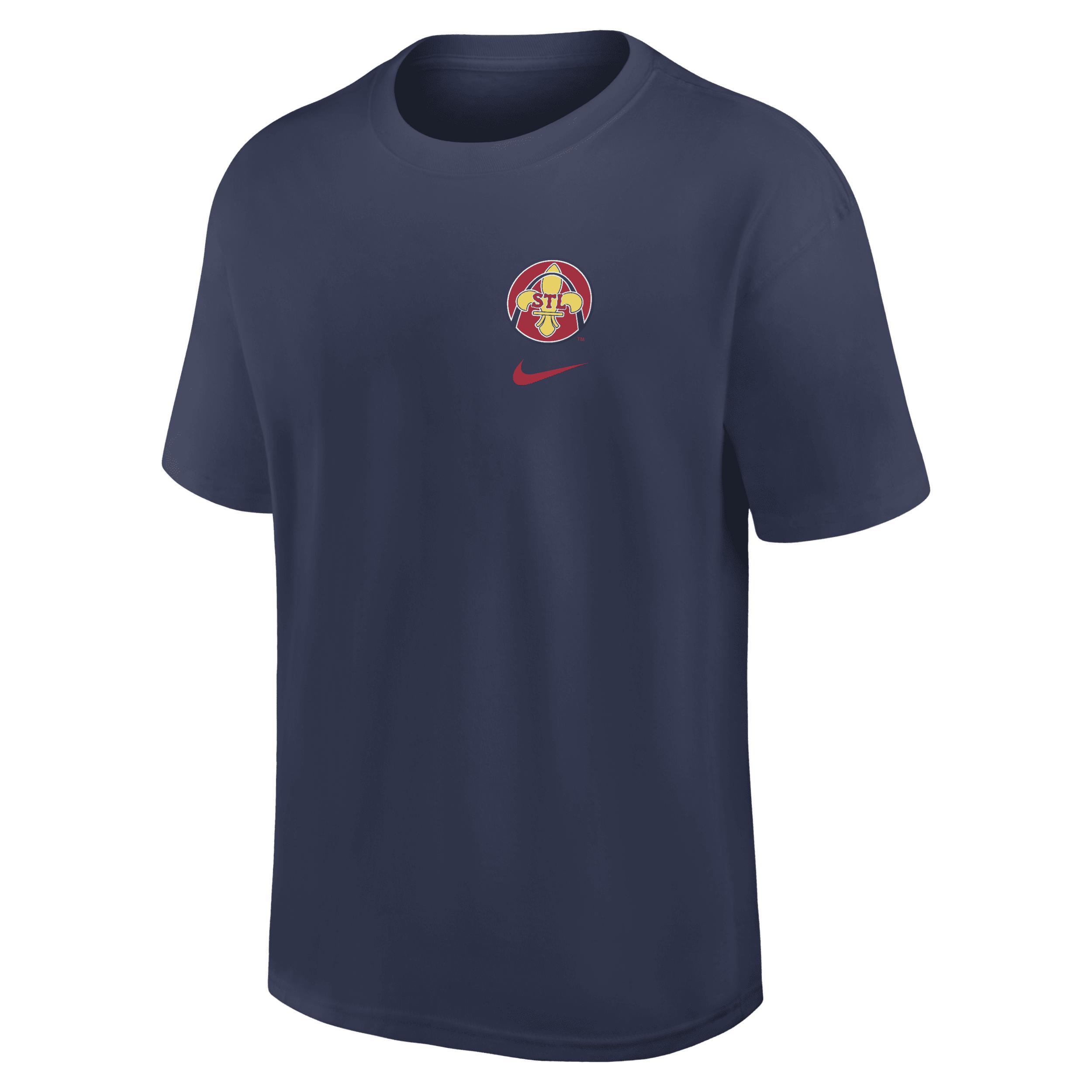 Nike Mens Navy St. Louis Cardinals 2024 City Connect Max 90 T-Shirt Product Image