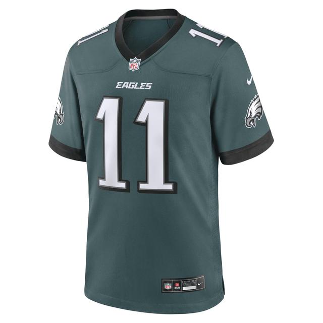 Mens Nike A.J. Brown Midnight Philadelphia Eagles Team Game Jersey Product Image