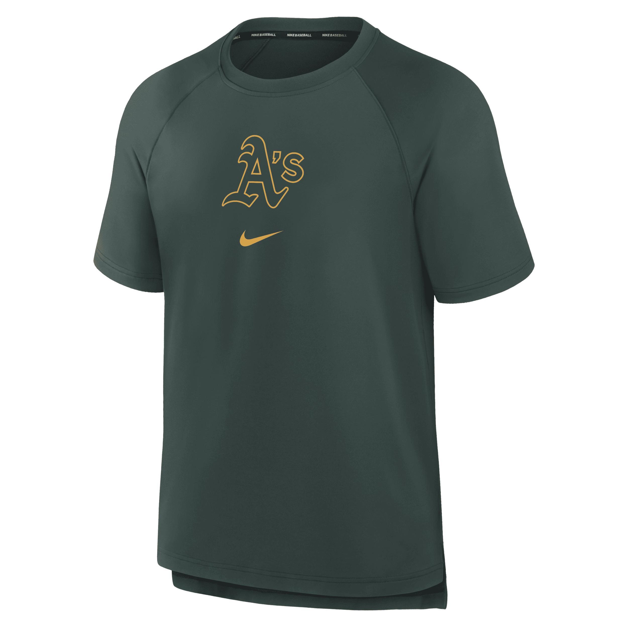 Oakland Athletics Authentic Collection Pregame Men's Nike Dri-FIT MLB T-Shirt Product Image