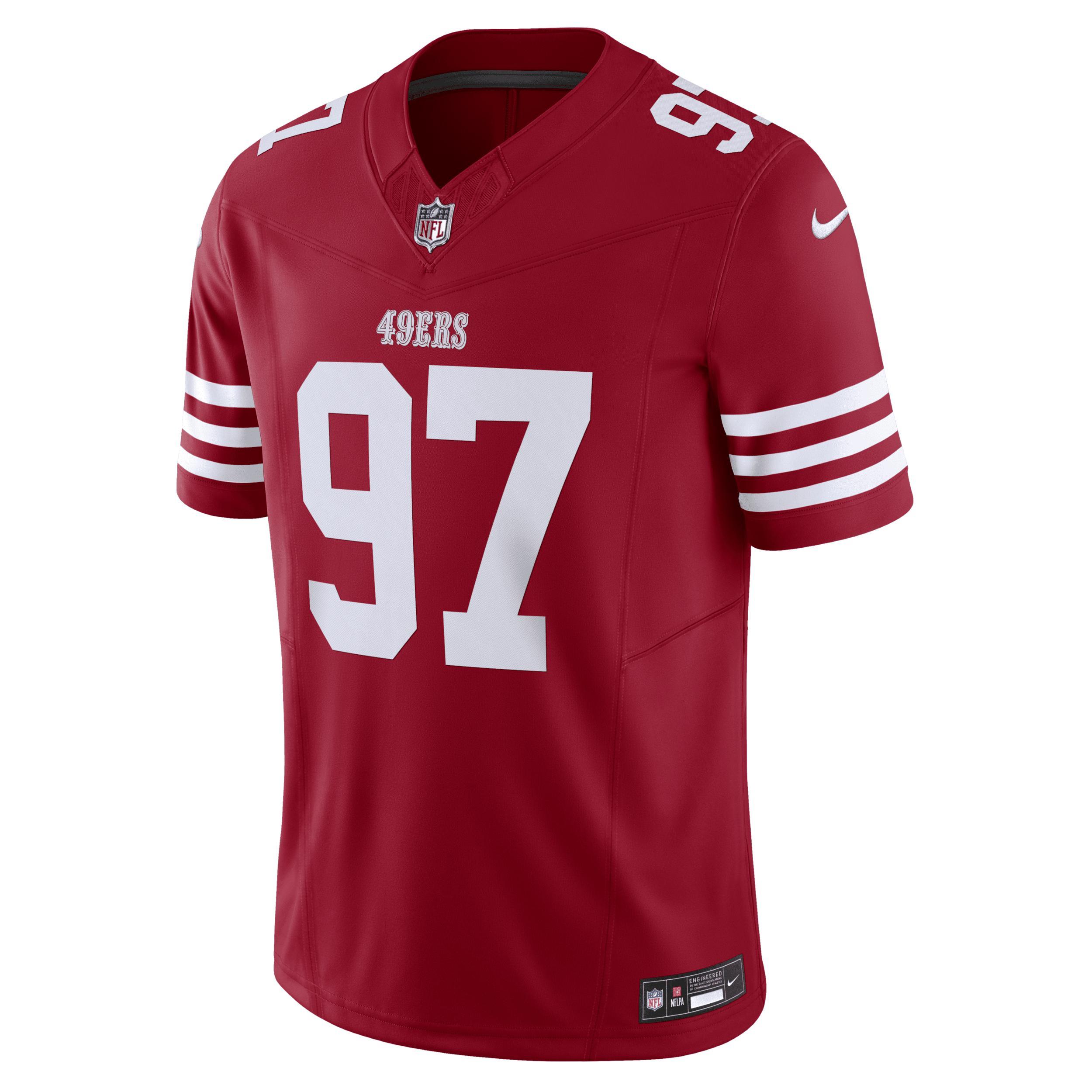 Mens Nike Nick Bosa Scarlet San Francisco 49ers Vapor F.u.s.e. Limited Jersey - Scarlet Product Image