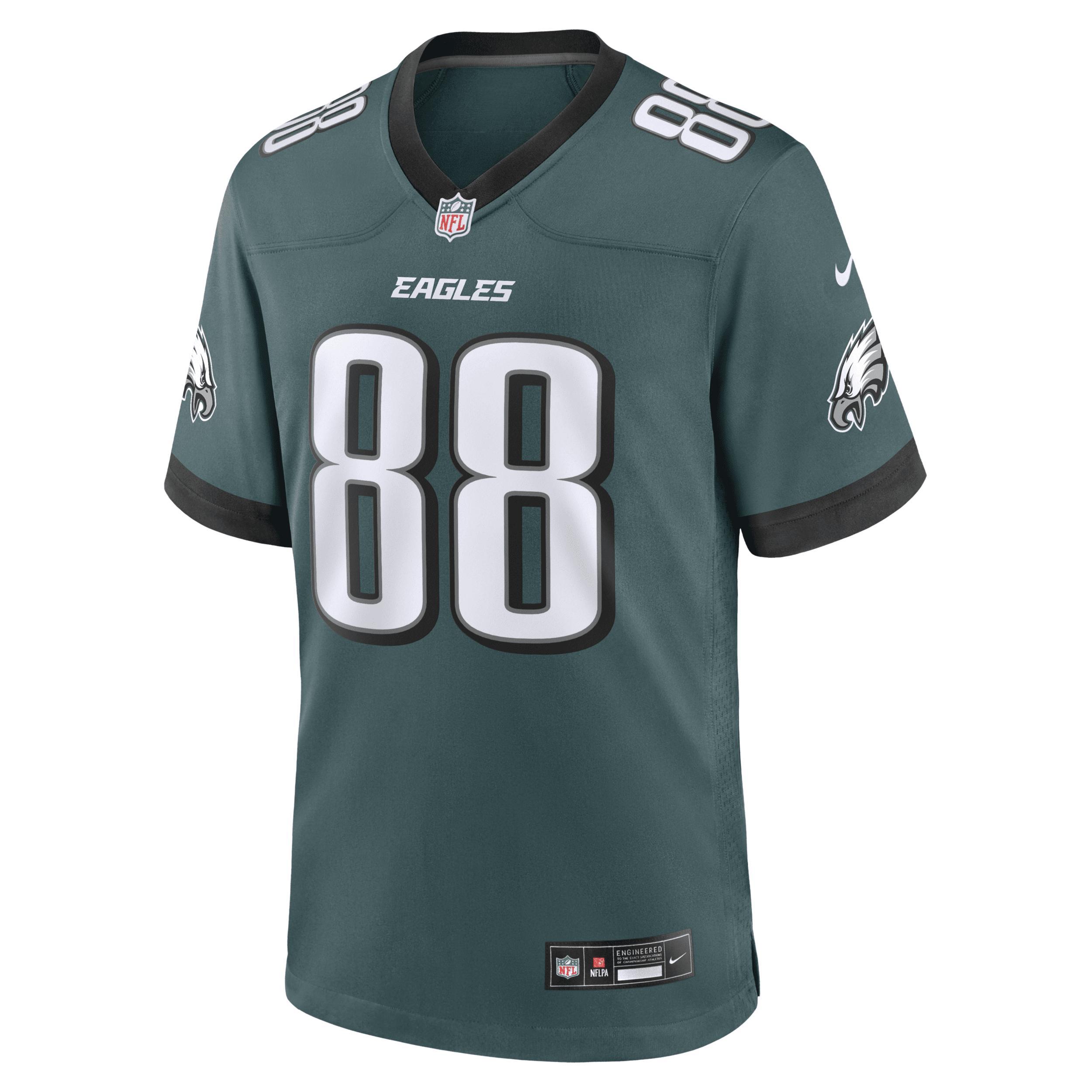 Dallas Goedert Philadelphia Eagles Nike Men's NFL Game Jersey Product Image