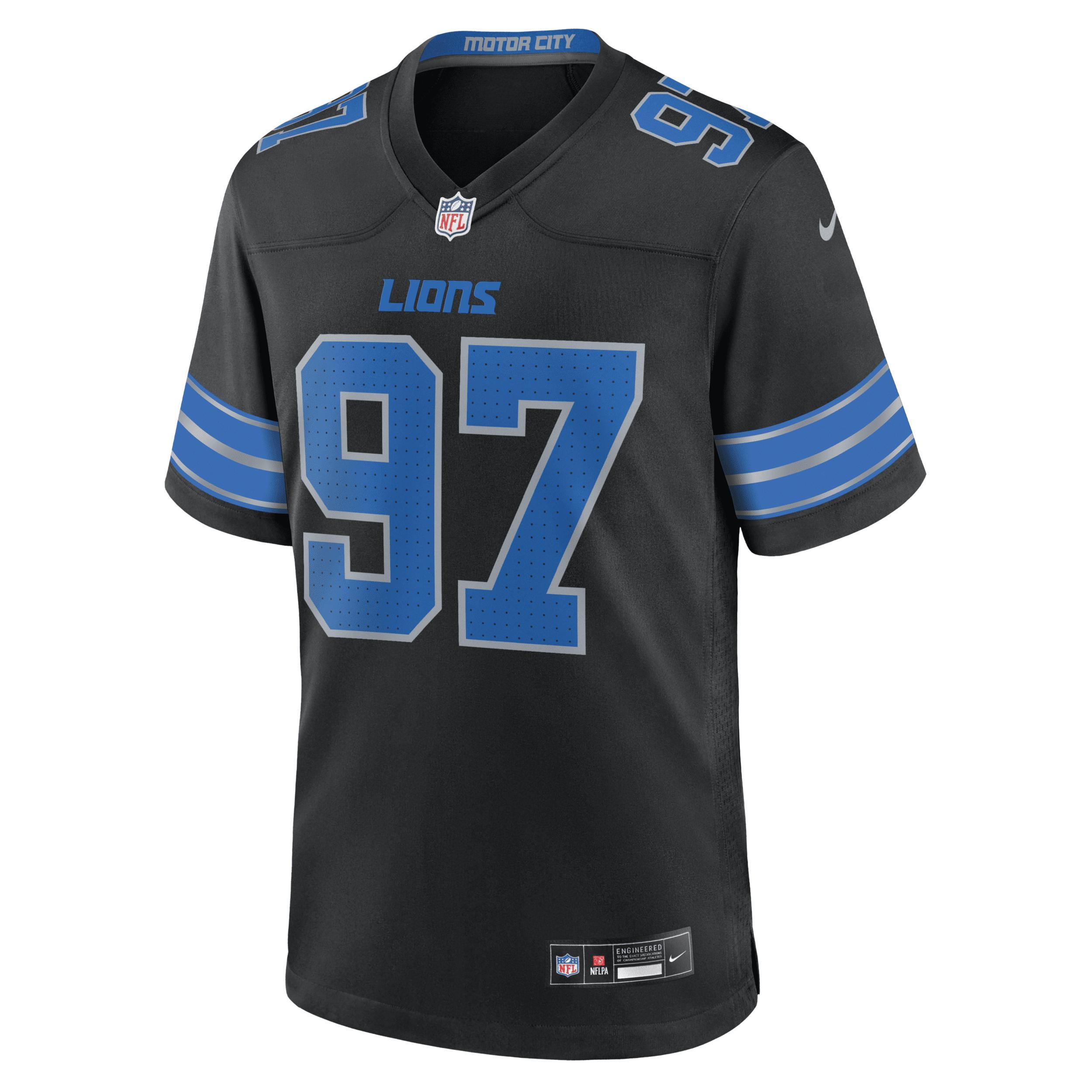 Aidan Hutchinson Detroit Lions Nike Men's NFL Game Football Jersey Product Image