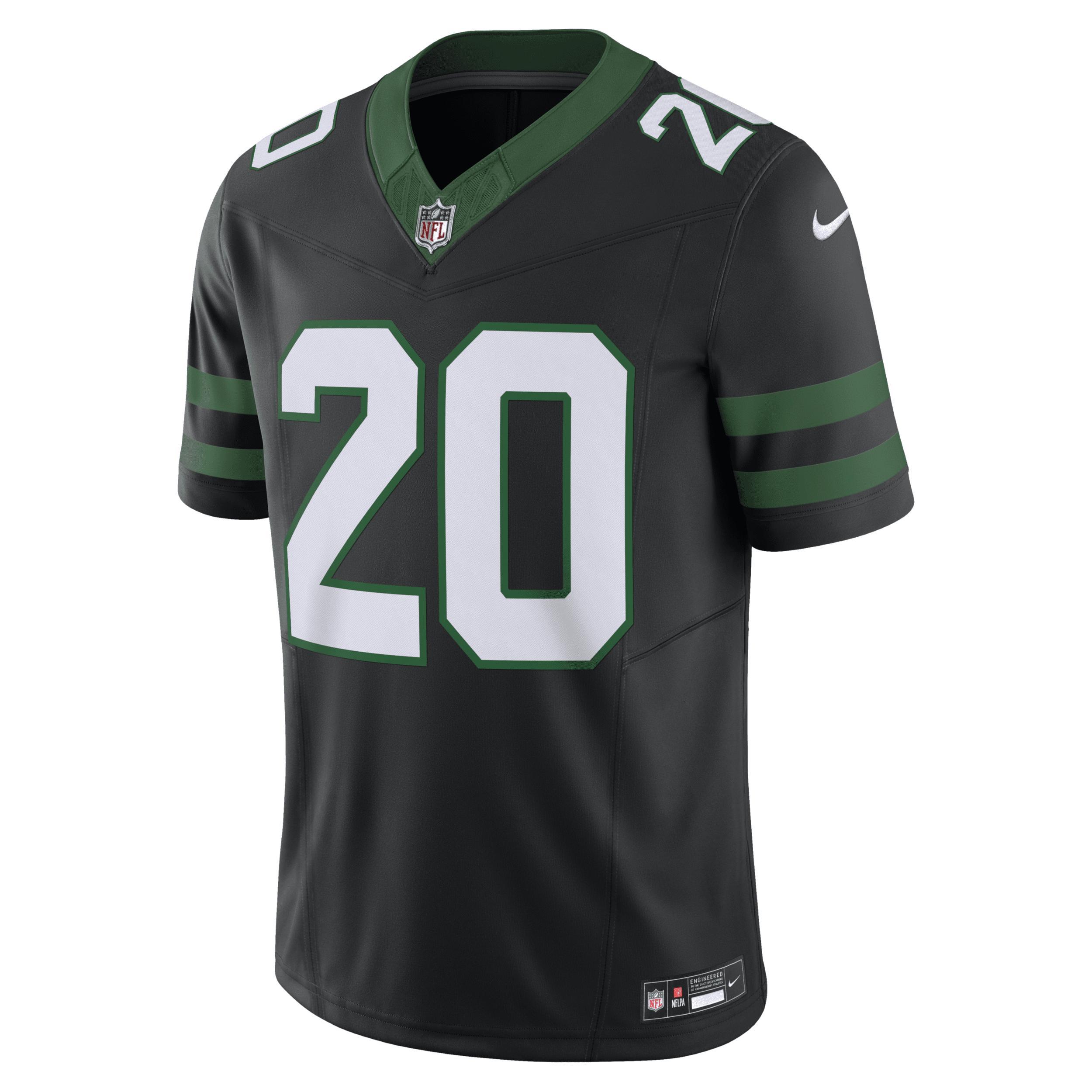 Mens Nike Breece Hall Legacy New York Jets Alternate Vapor F.U.S.E. Limited Jersey Product Image