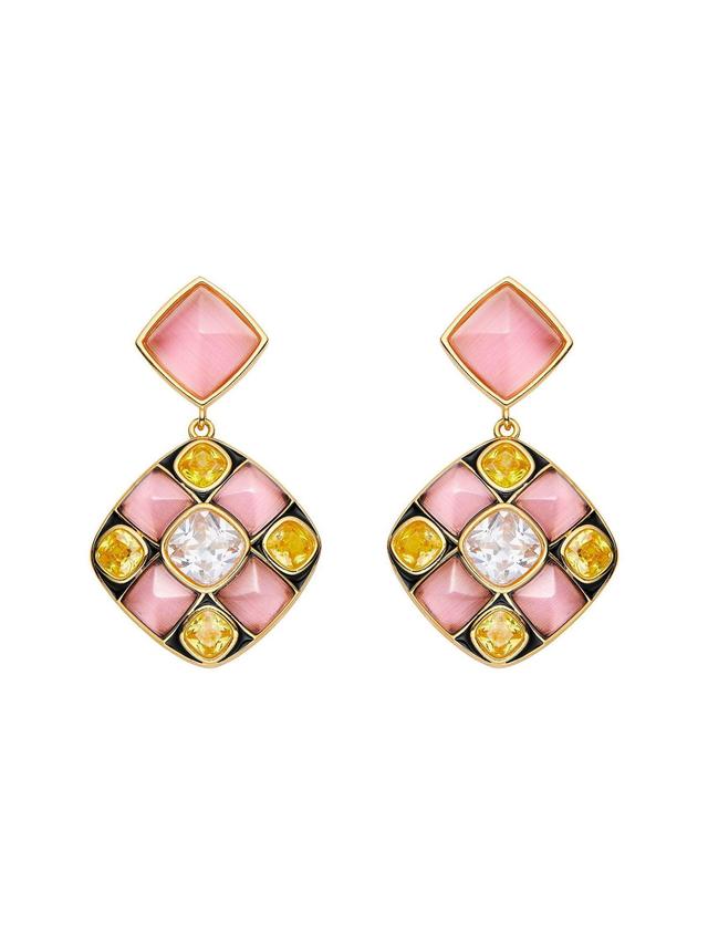 Claudia Earrings (Pink) Product Image