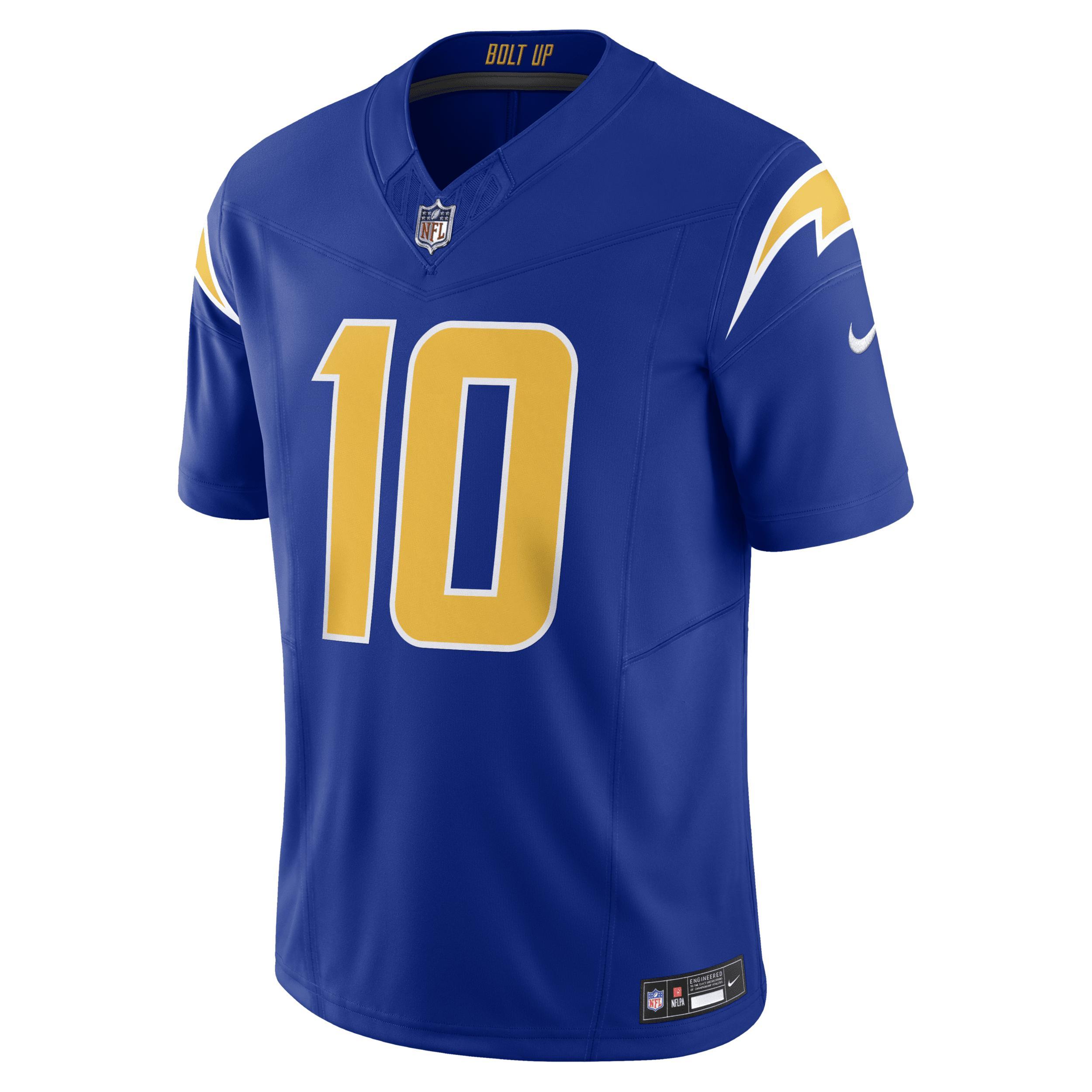 Justin Herbert Los Angeles Chargers Nike Mens Dri-FIT NFL Limited Football Jersey Product Image