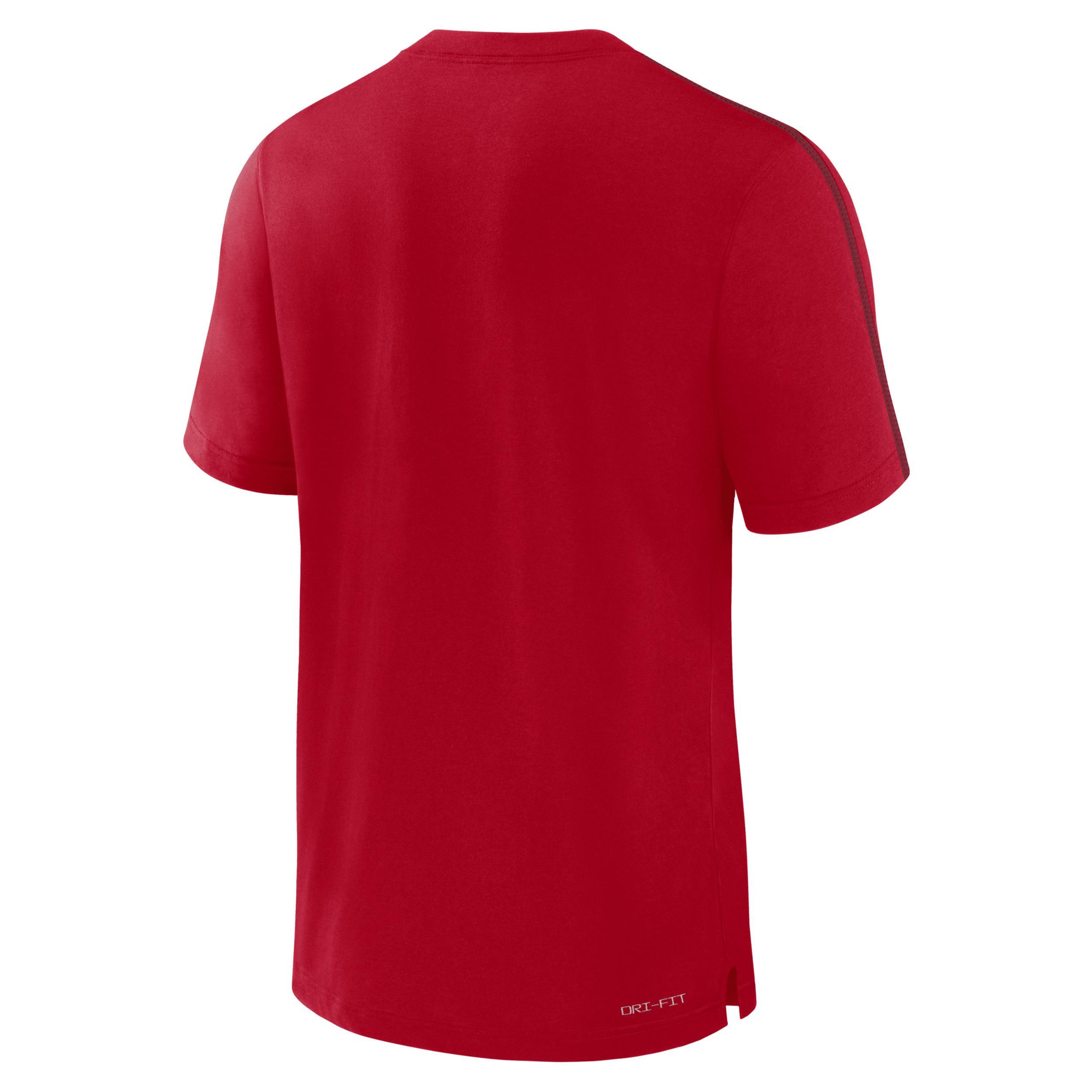 Ohio State Buckeyes Sideline Player Nike Men's Dri-FIT College T-Shirt Product Image