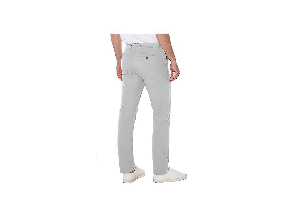 Liverpool Chino Twill Trousers (Fog) Men's Clothing Product Image