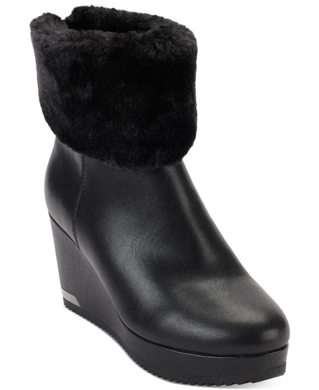 Dkny Womens Nadra Wedge Booties Product Image