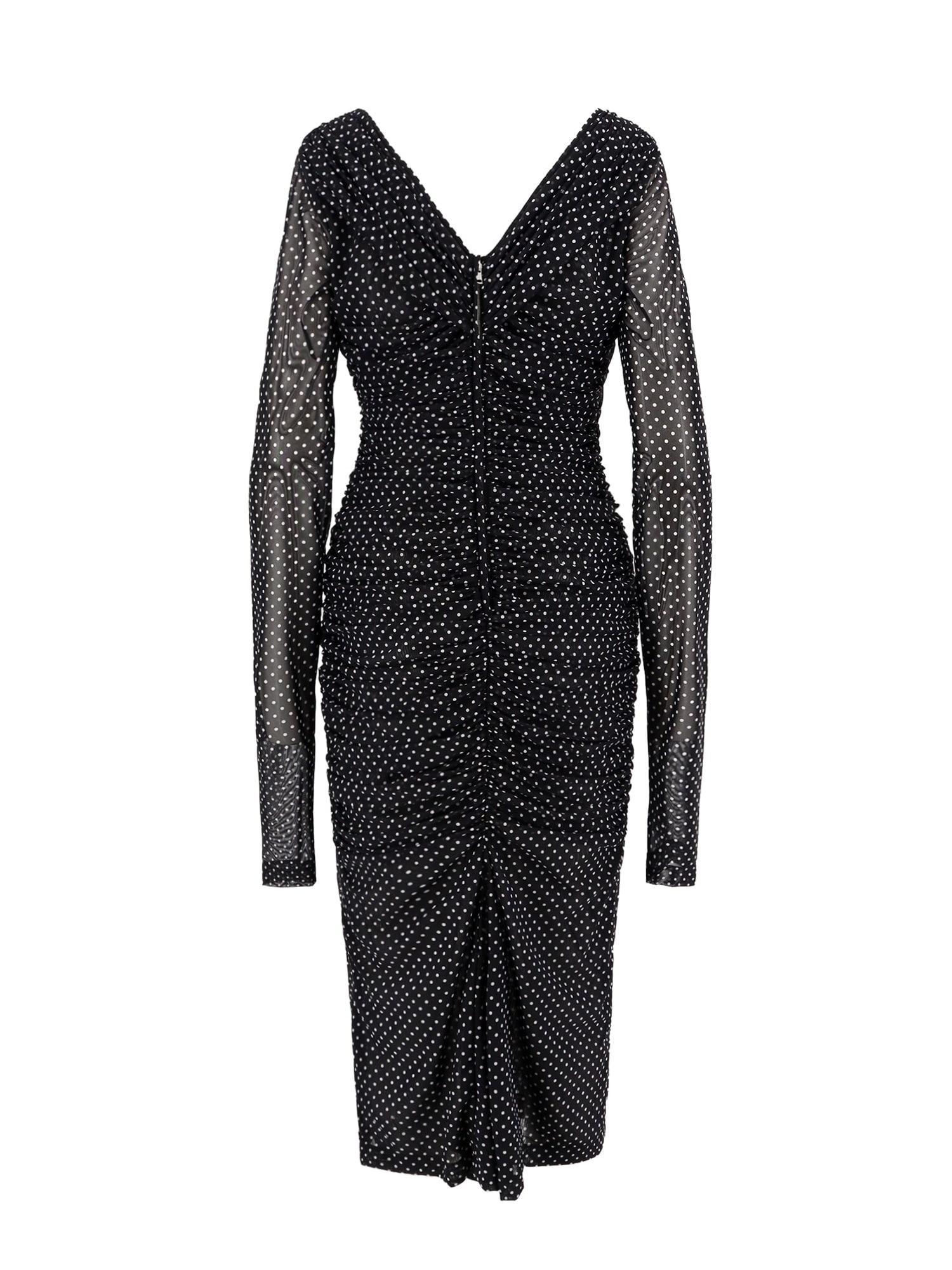 Midi Dress In Black Product Image