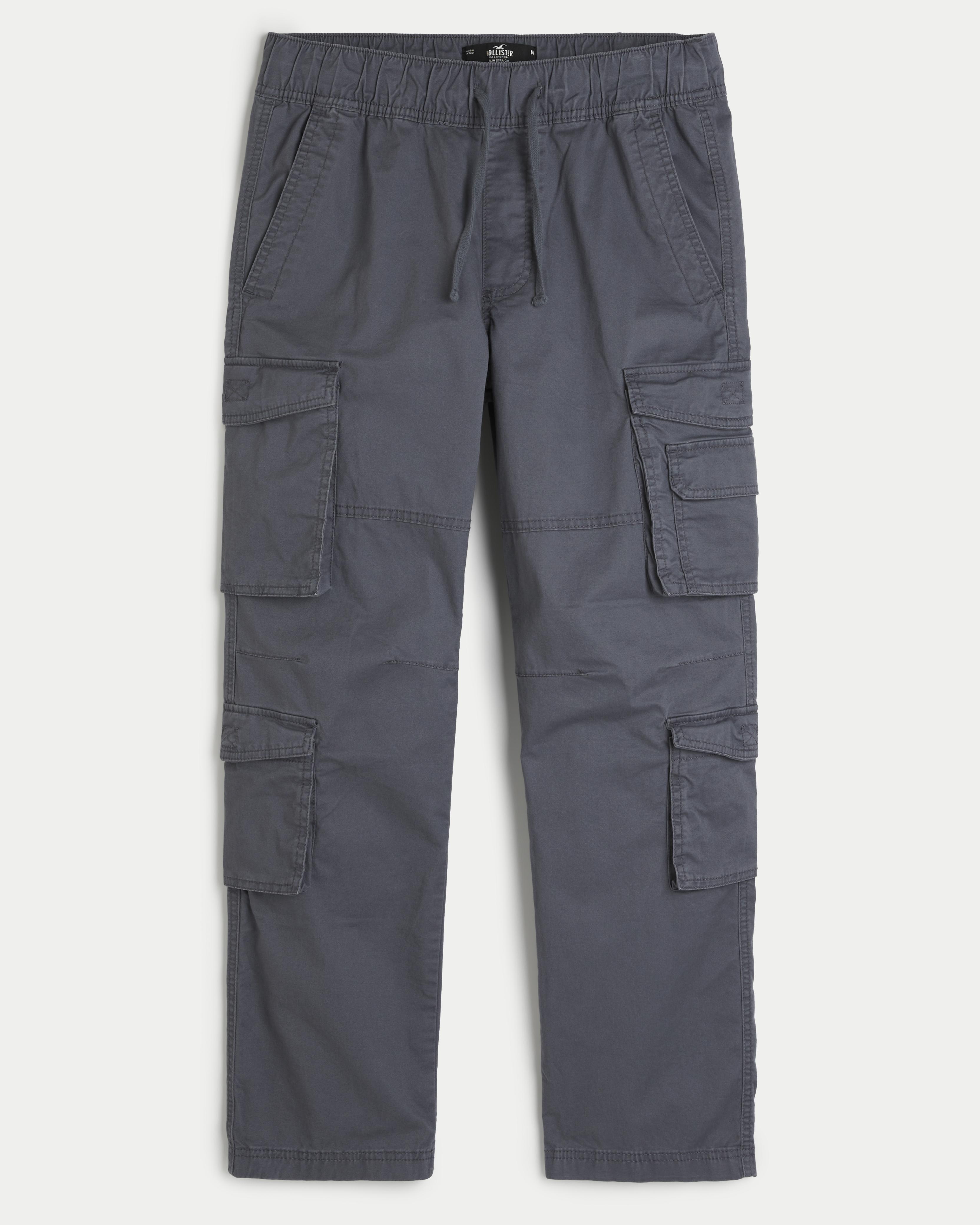 Slim Straight Pull-On 4-Pocket Cargo Pants Product Image