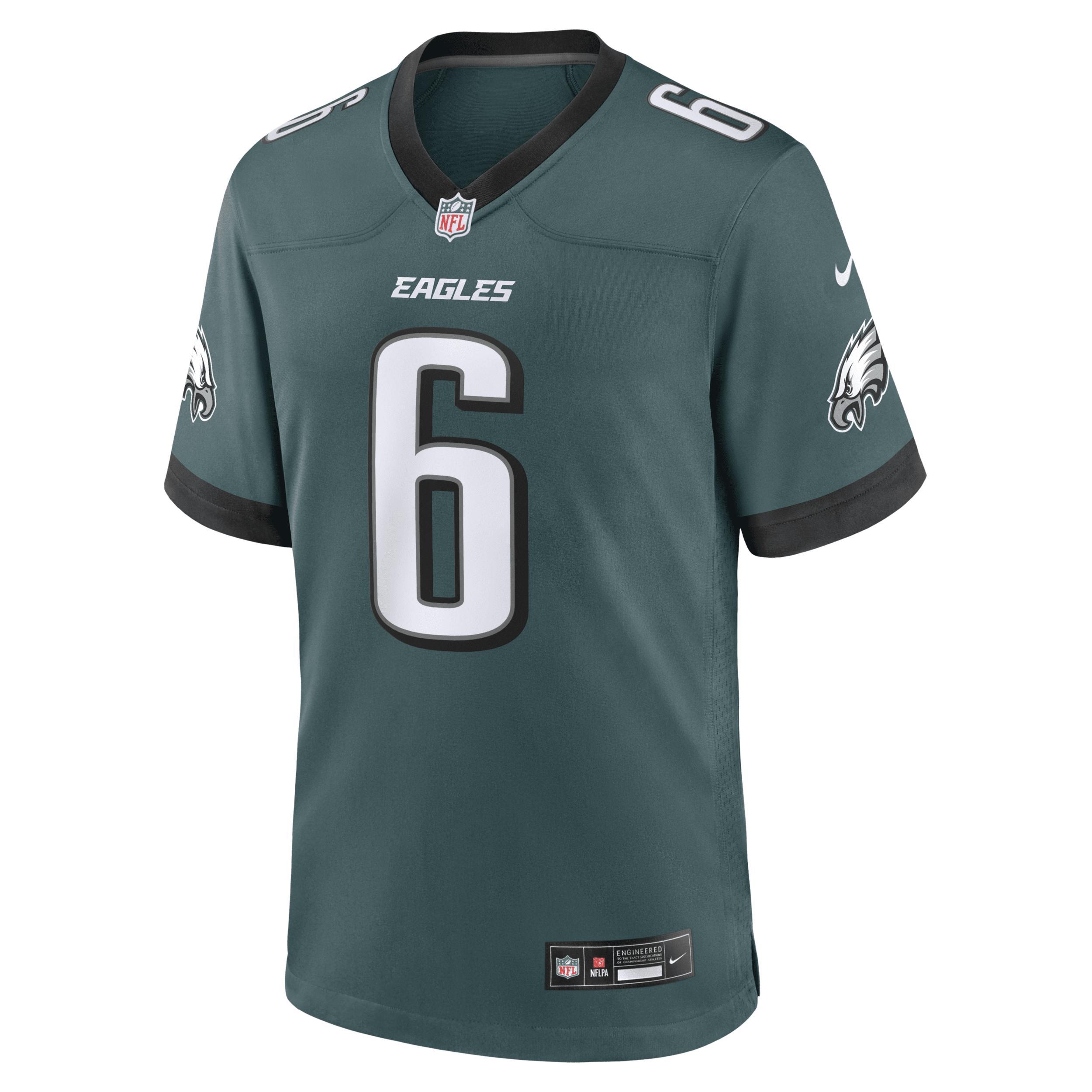 DeVonta Smith Philadelphia Eagles Nike Men's NFL Game Jersey Product Image