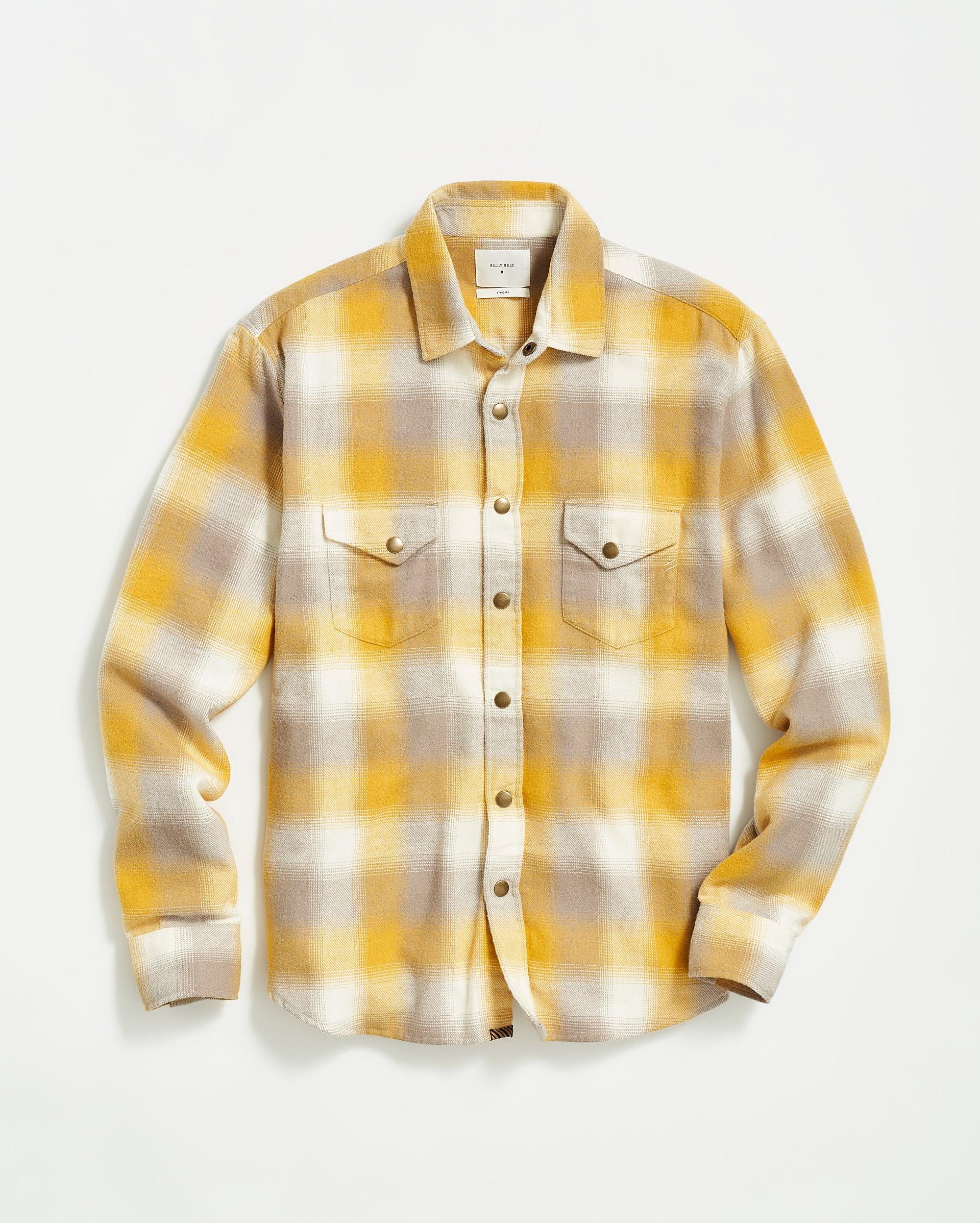 Flannel Bold Plaid Western Snap Front Shirt Product Image