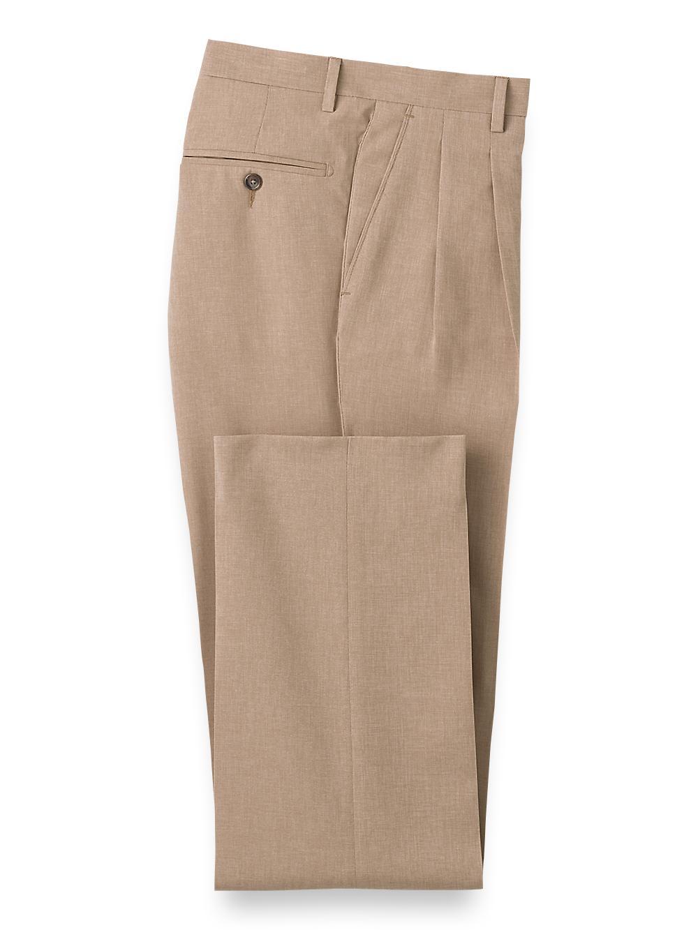 Pleated Travel Pants Product Image