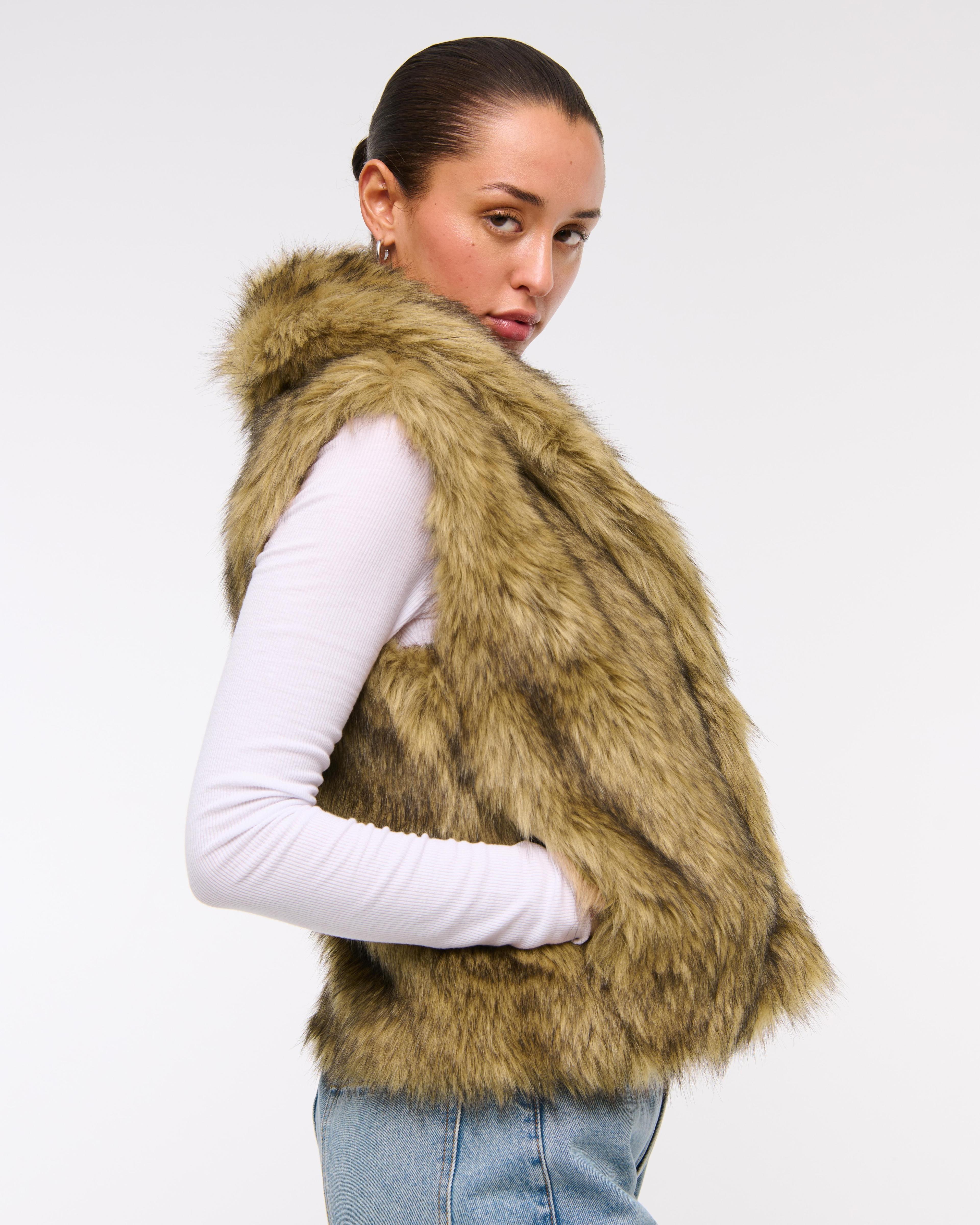 Faux Fur Vest Product Image