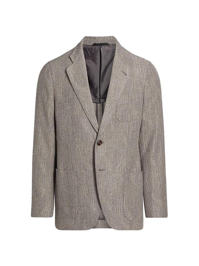 Mens Upton Textured Jaquard Jacket Product Image