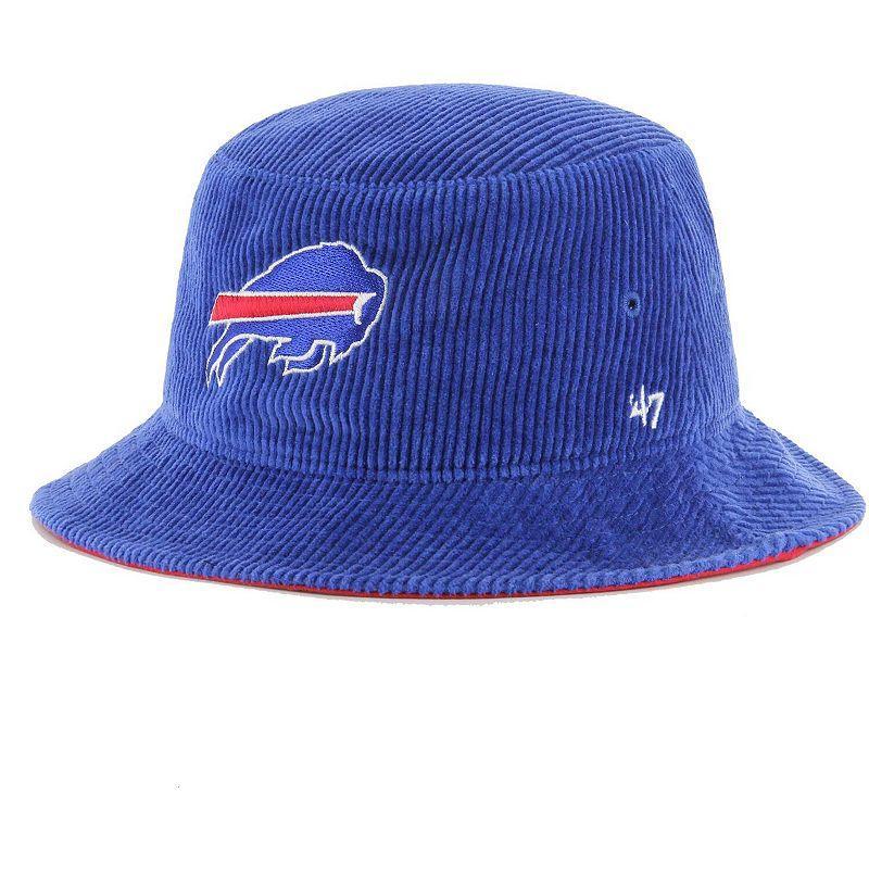 Mens 47 Royal Buffalo Bills Thick Cord Bucket Hat Product Image