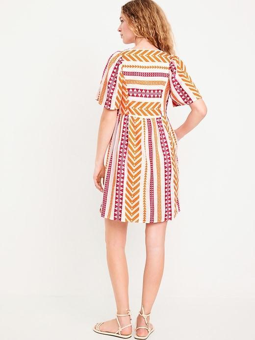 Jacquard Mini Swing Dress Product Image