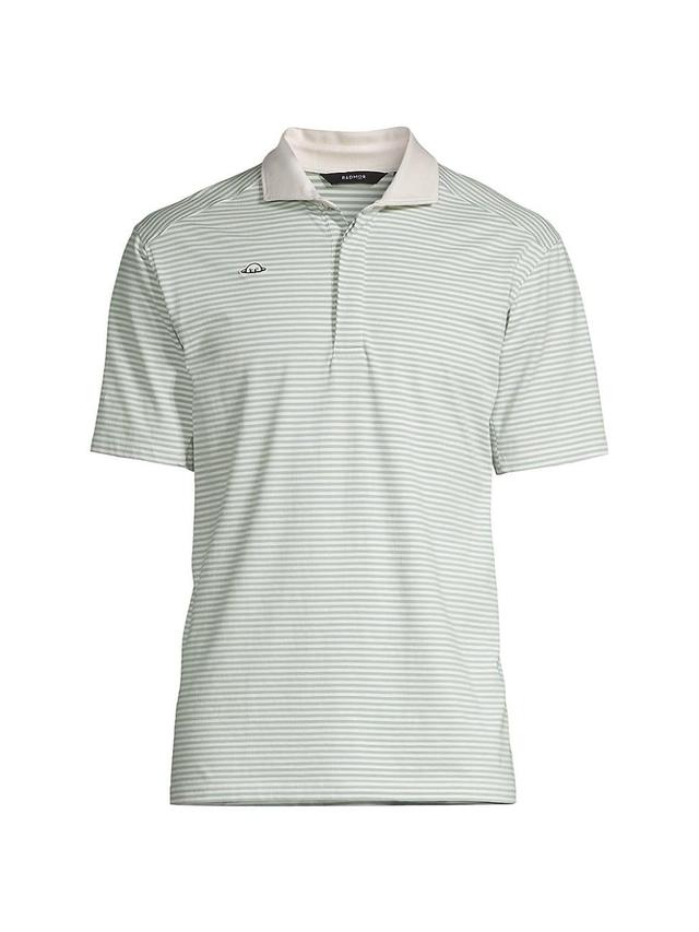 Mens Taylor Micro-Stripe Polo Shirt Product Image