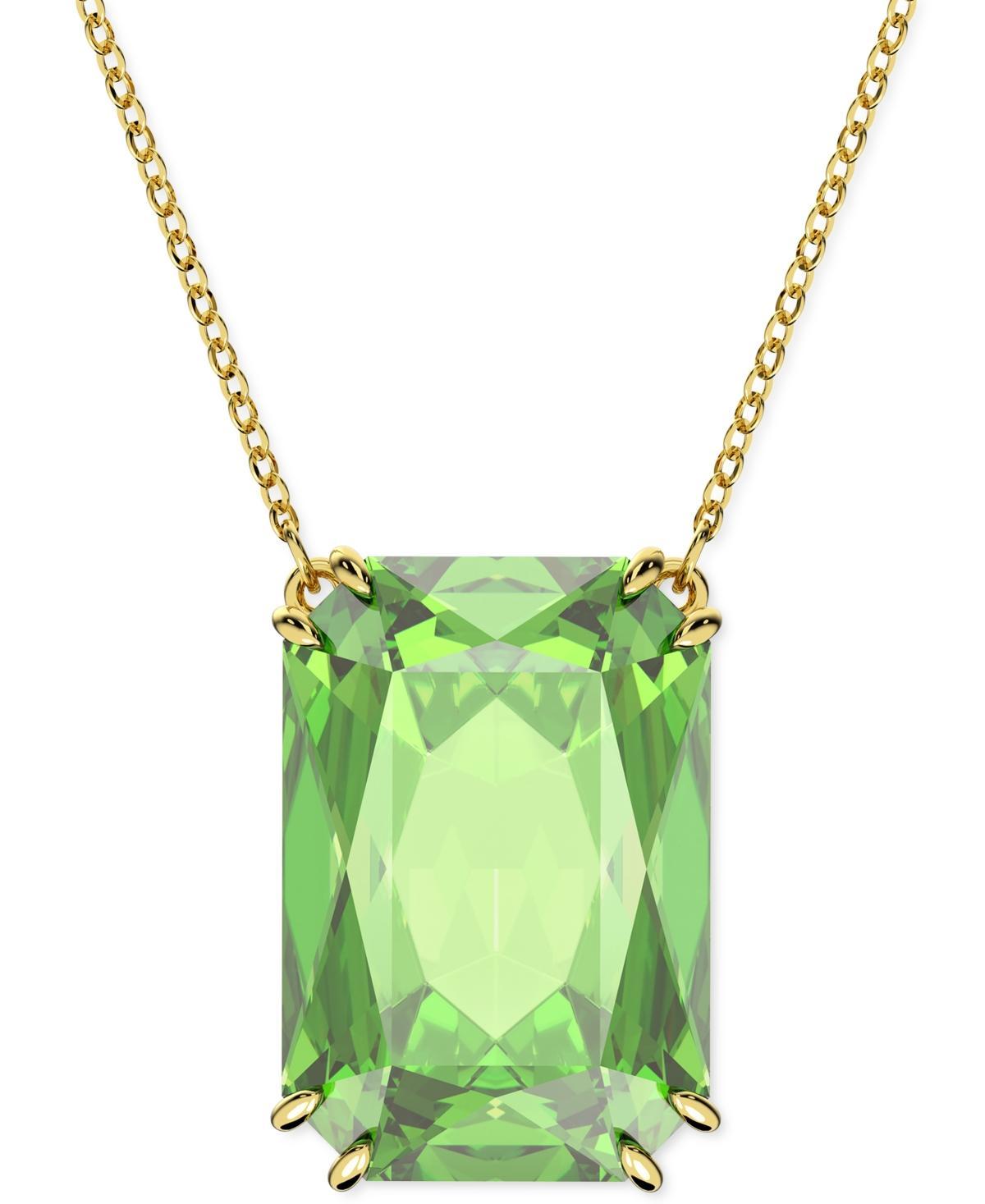 Swarovski Gold-Tone Crystal Millenia Octagon Cut 29-1/2 Pendant Necklace Product Image