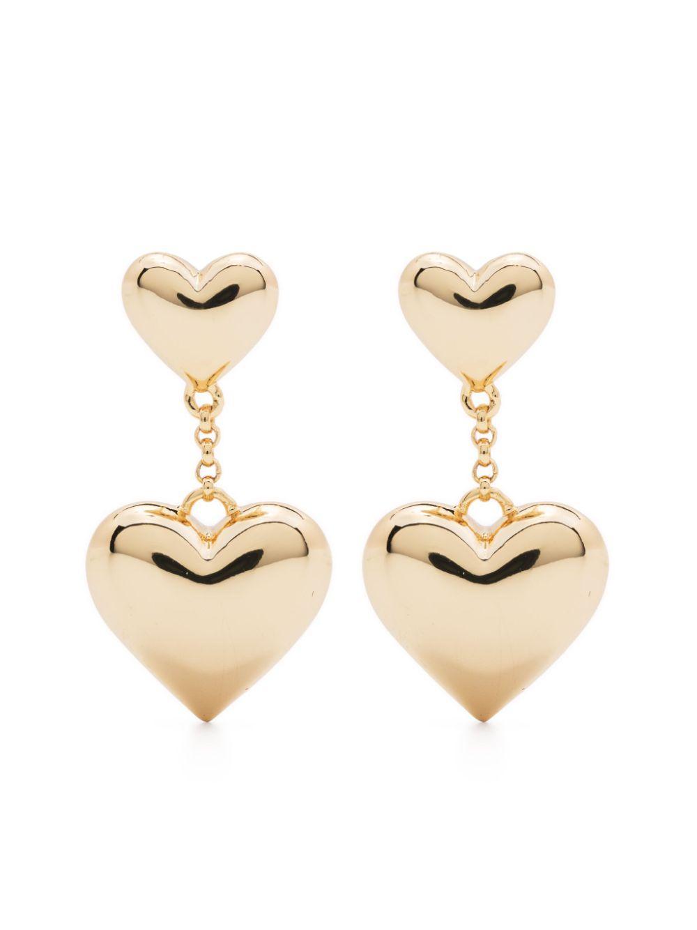 Heart drop earrings product image