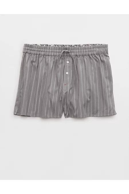 Aerie Off-Duty Flannel Boxer Women's Product Image