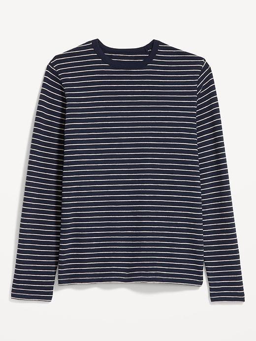 Textured Long-Sleeve T-Shirt Product Image