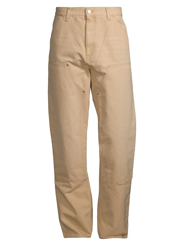 Mens Cotton Double-Knee Pants Product Image