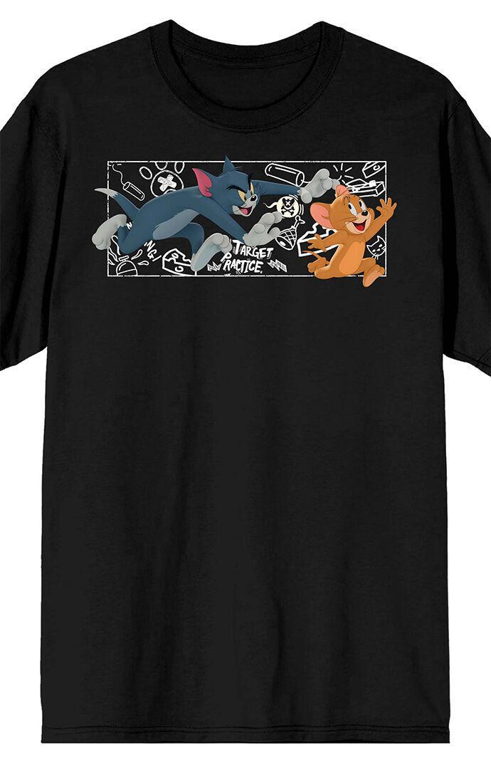 Men's Tom & Jerry Chalk Art T-Shirt Product Image