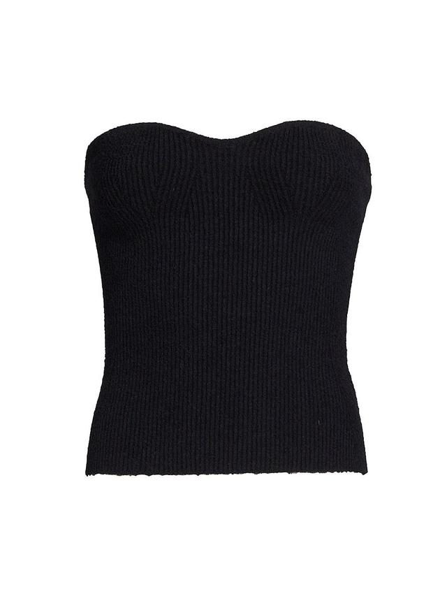 Womens Knit Bandeau Top Product Image