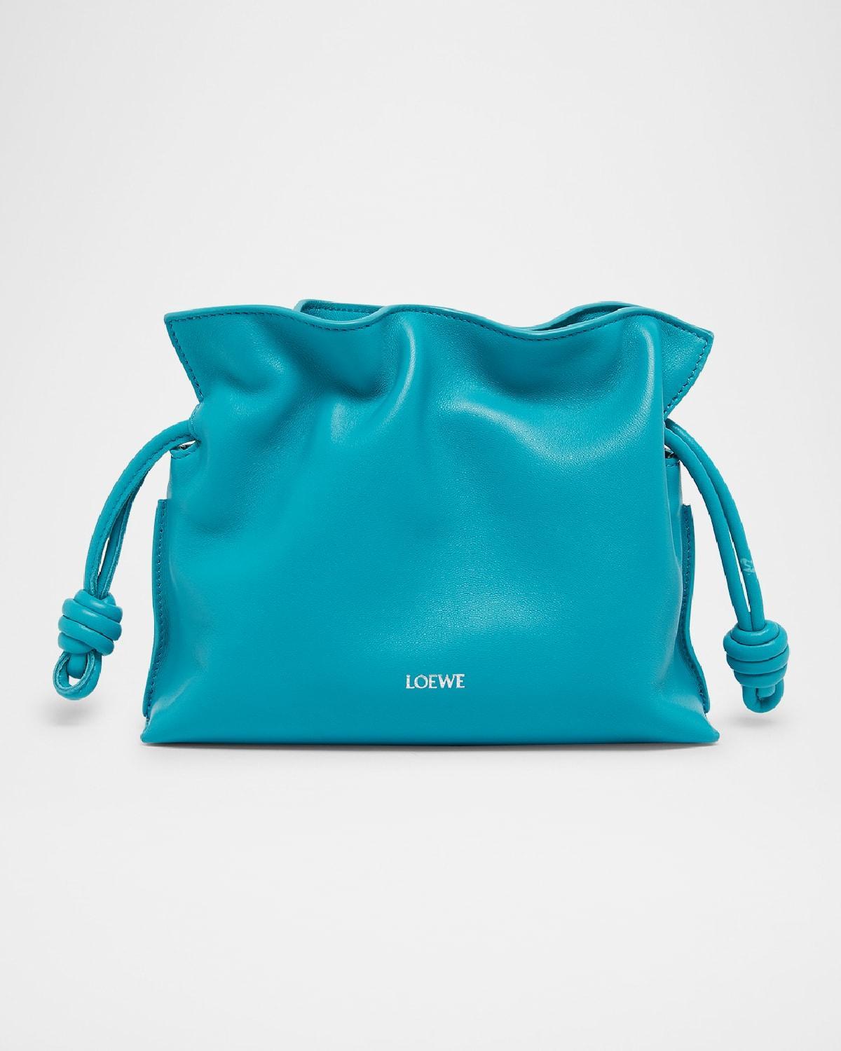 Loewe Mini Flamenco Leather Clutch Product Image