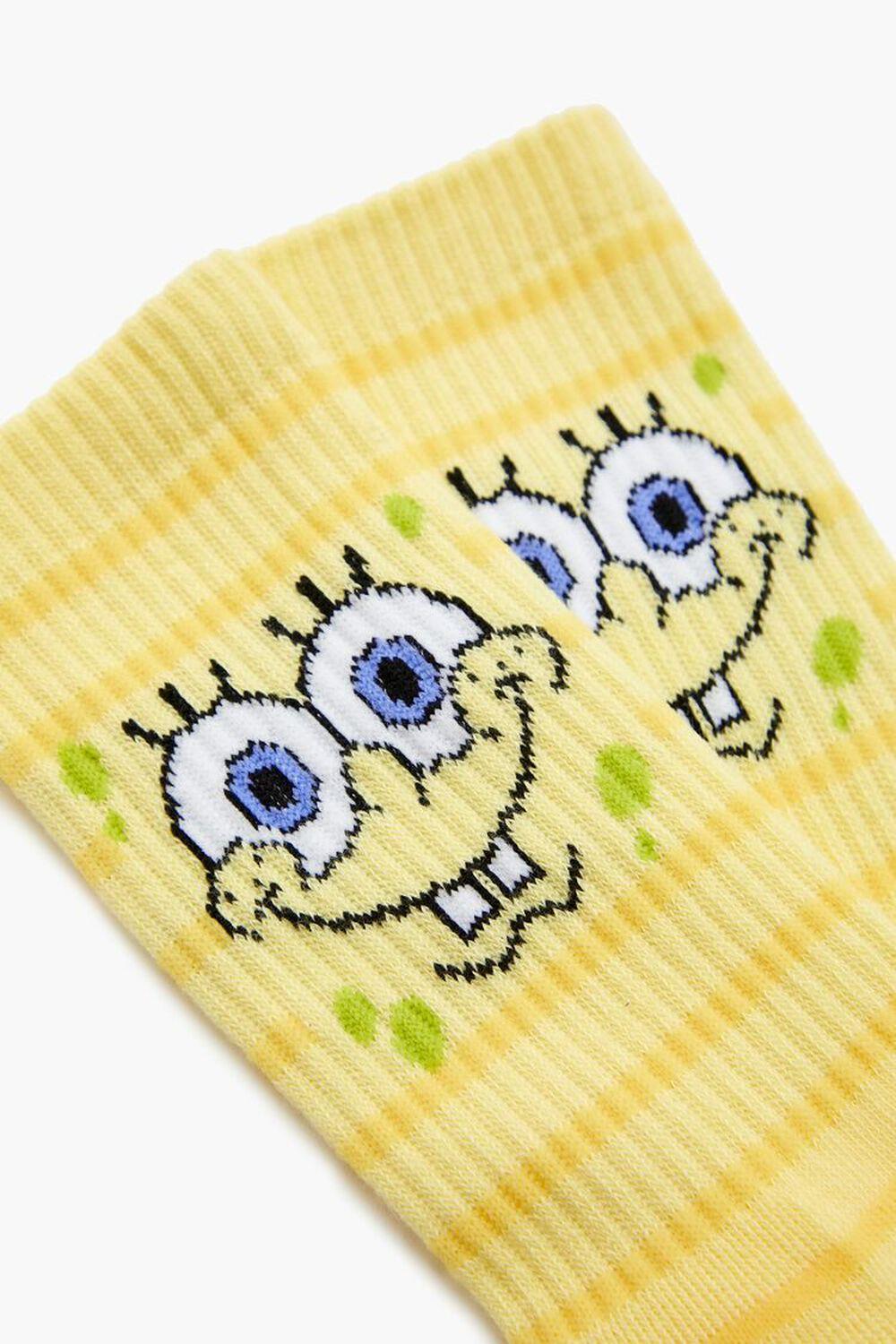 SpongeBob SquarePants Crew Socks | Forever 21 Product Image