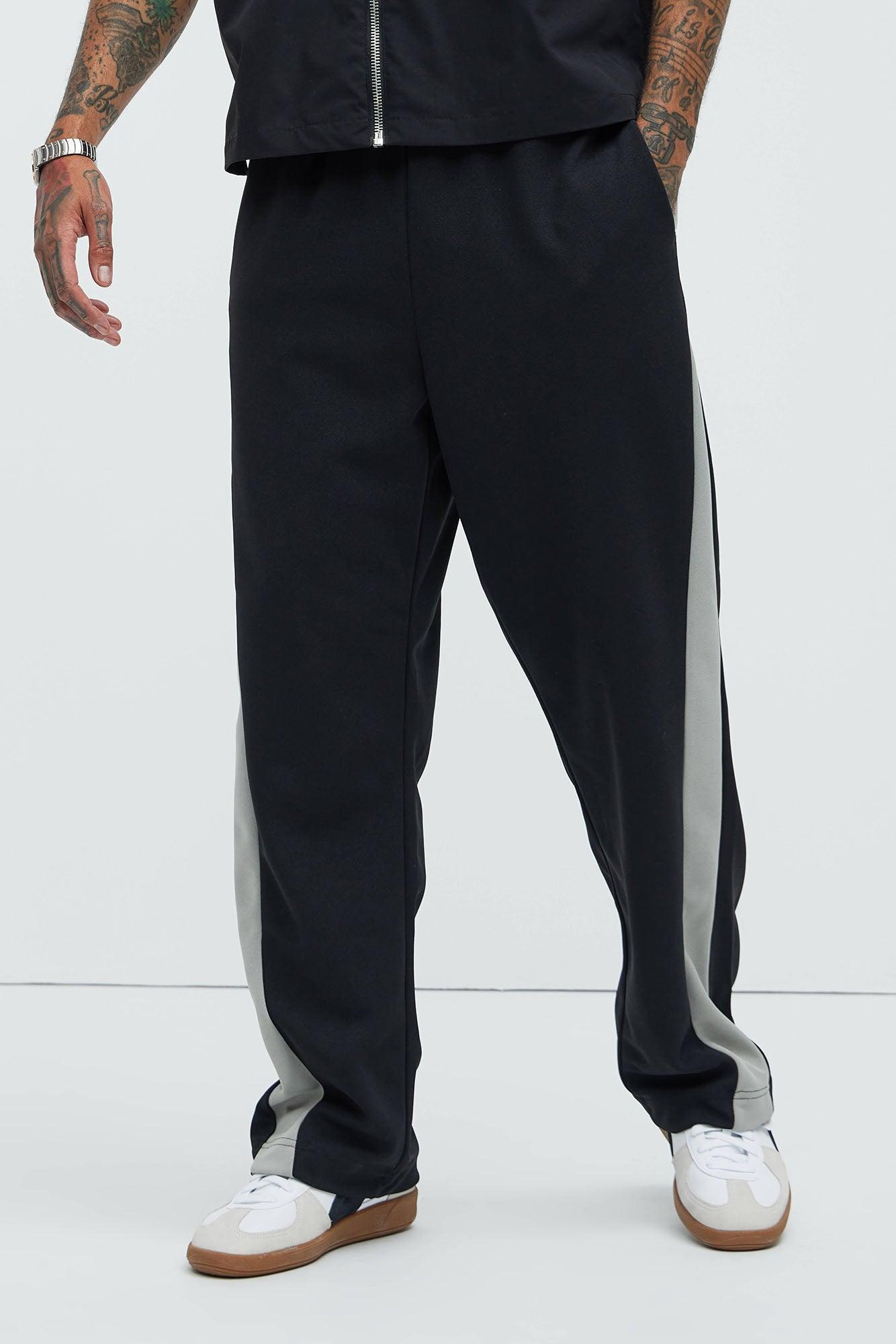 Hopper Relaxed Track Pants - Black Product Image