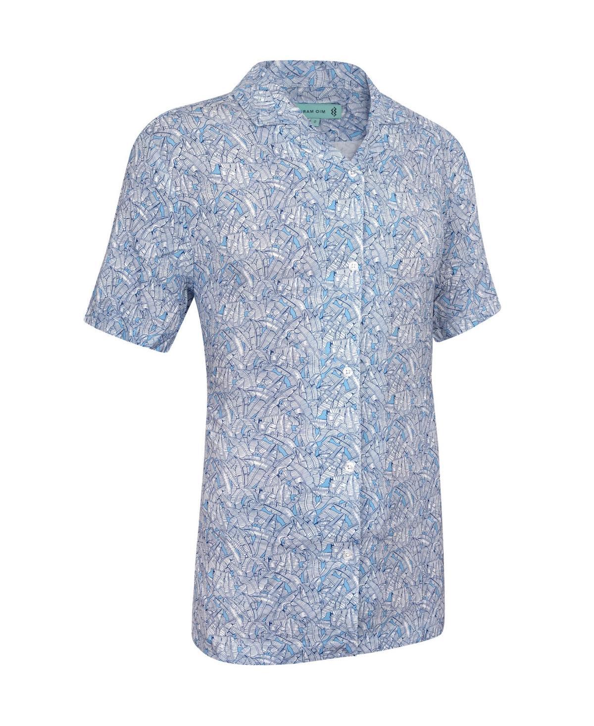 Mens Casual Button-Down Hawaiian Shirt - Short Sleeve Product Image