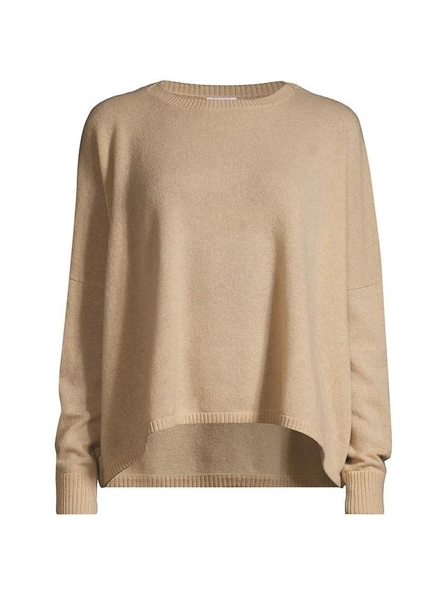 Womens Cashmere Crewneck Sweater Product Image