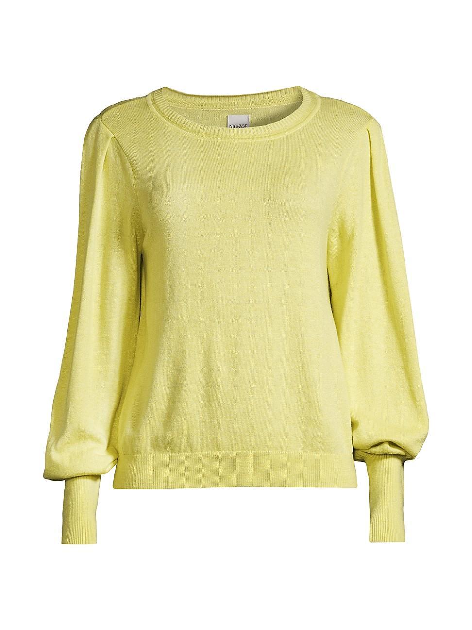 Nic+Zoe Femme Sleeve Sweater Product Image