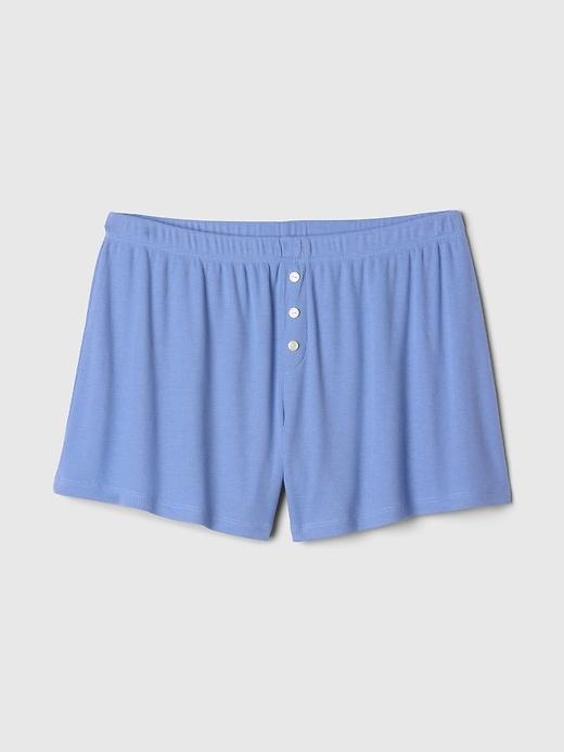 Mini Rib PJ Shorts Product Image