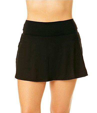 Anne Cole Skort (Black) Women's Swimwear Product Image