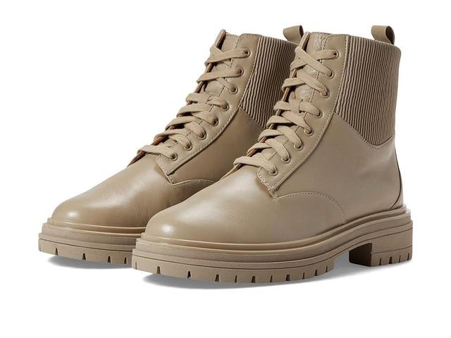 Johnston & Murphy Gianna Gore Lace-Up Boot (Sand Nappa) Women's Shoes Product Image