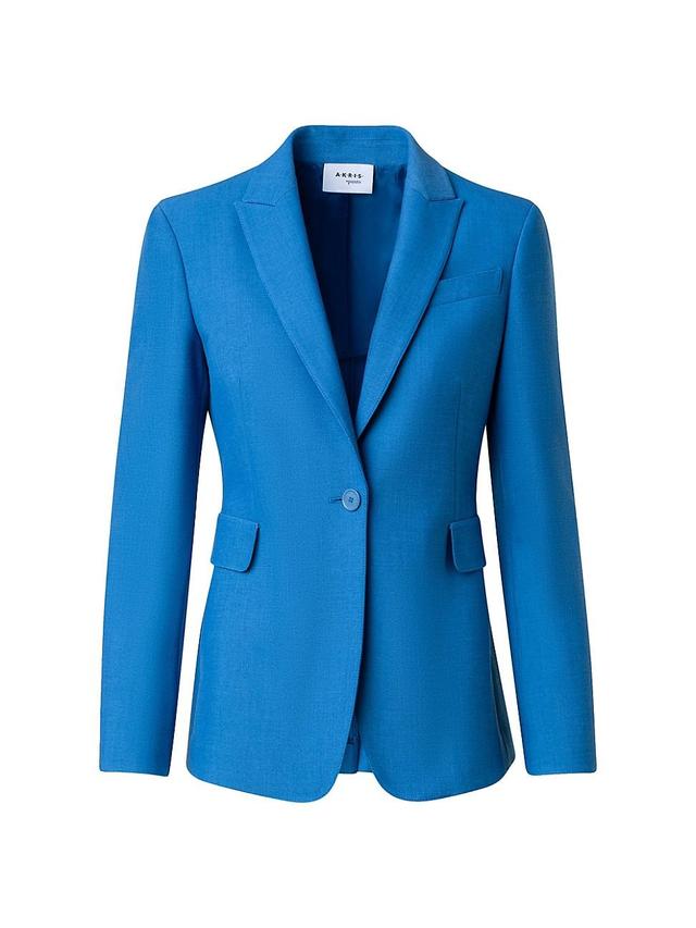 Womens Crepe Blazer Product Image