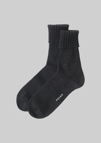 Falke Striggings Chunky Socks | Anthracite Product Image