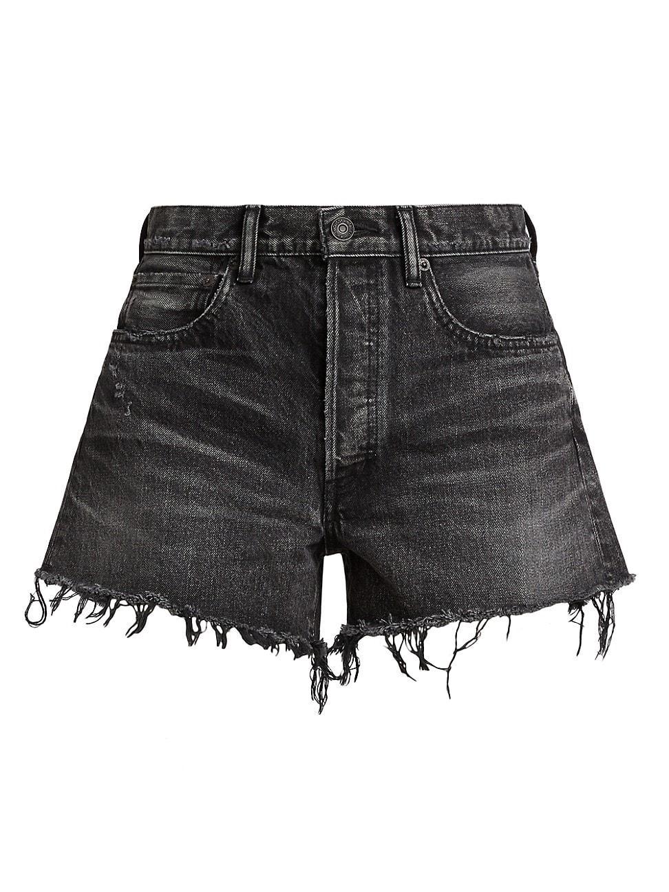 Womens Aristida Denim Shorts Product Image