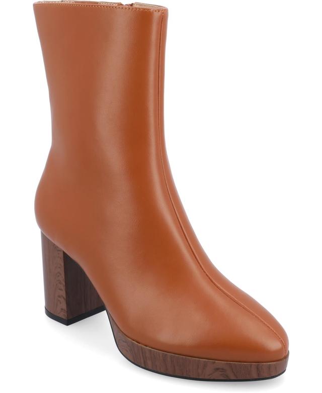 Journee Collection Womens Romer Wide Bootie Product Image