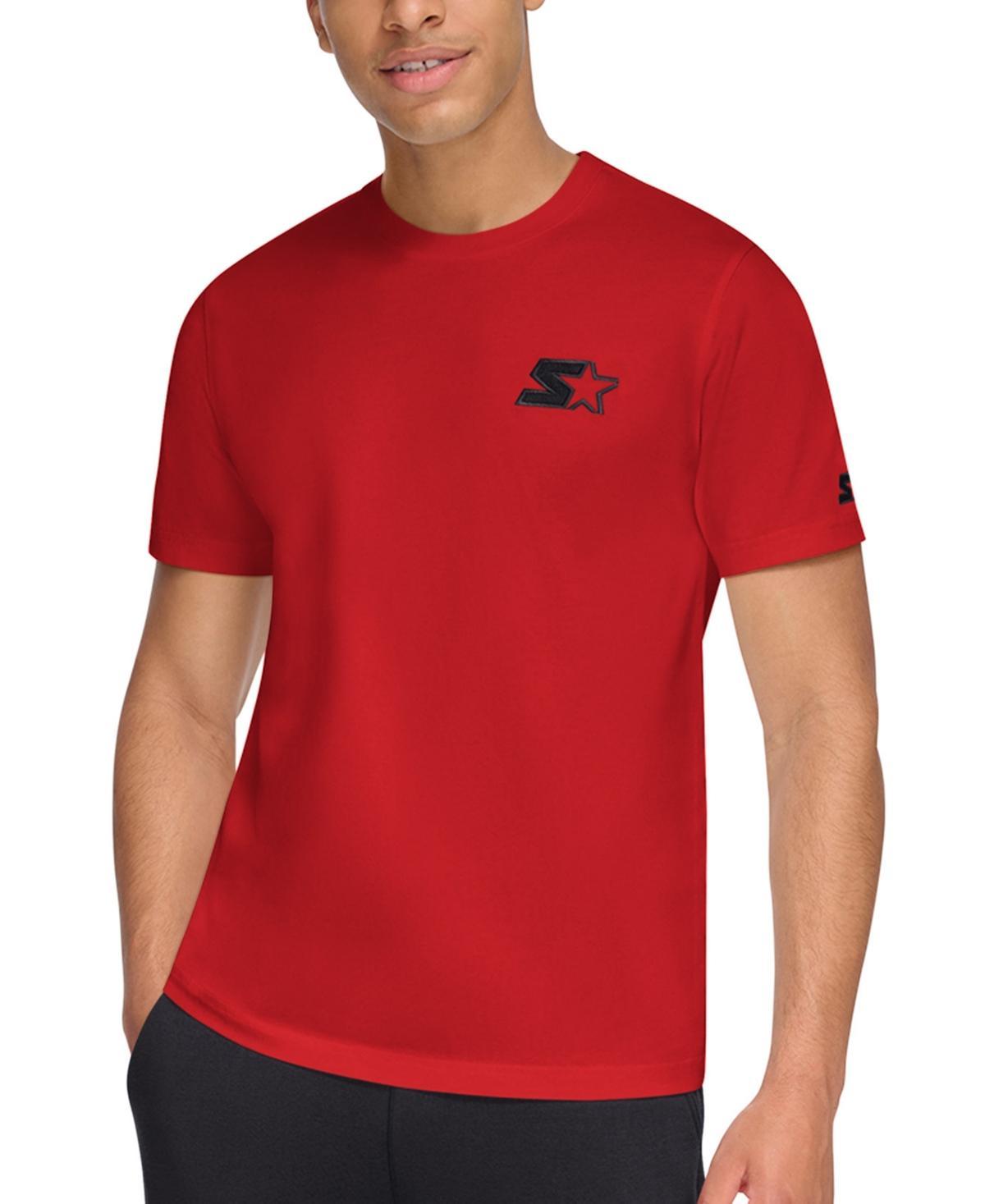 Starter Mens Classic-Fit Embroidered Logo Graphic T-Shirt Product Image