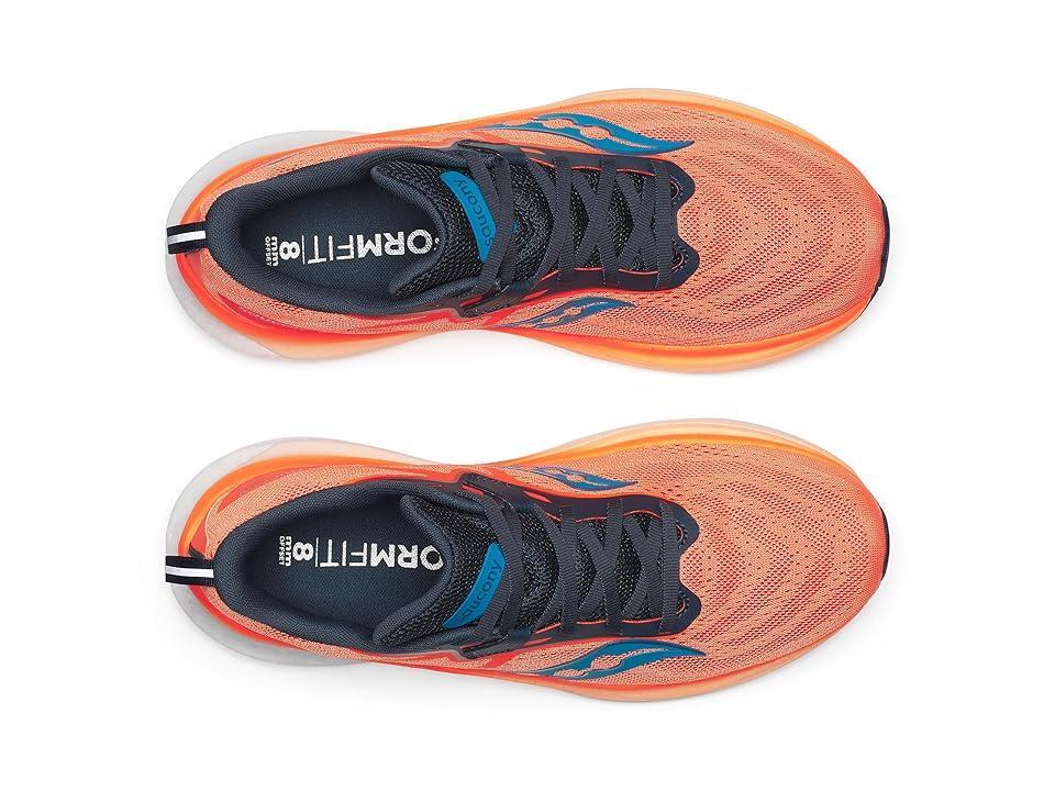 Saucony Tempus 2 (Viziorange/Dusk) Men's Running Shoes Product Image