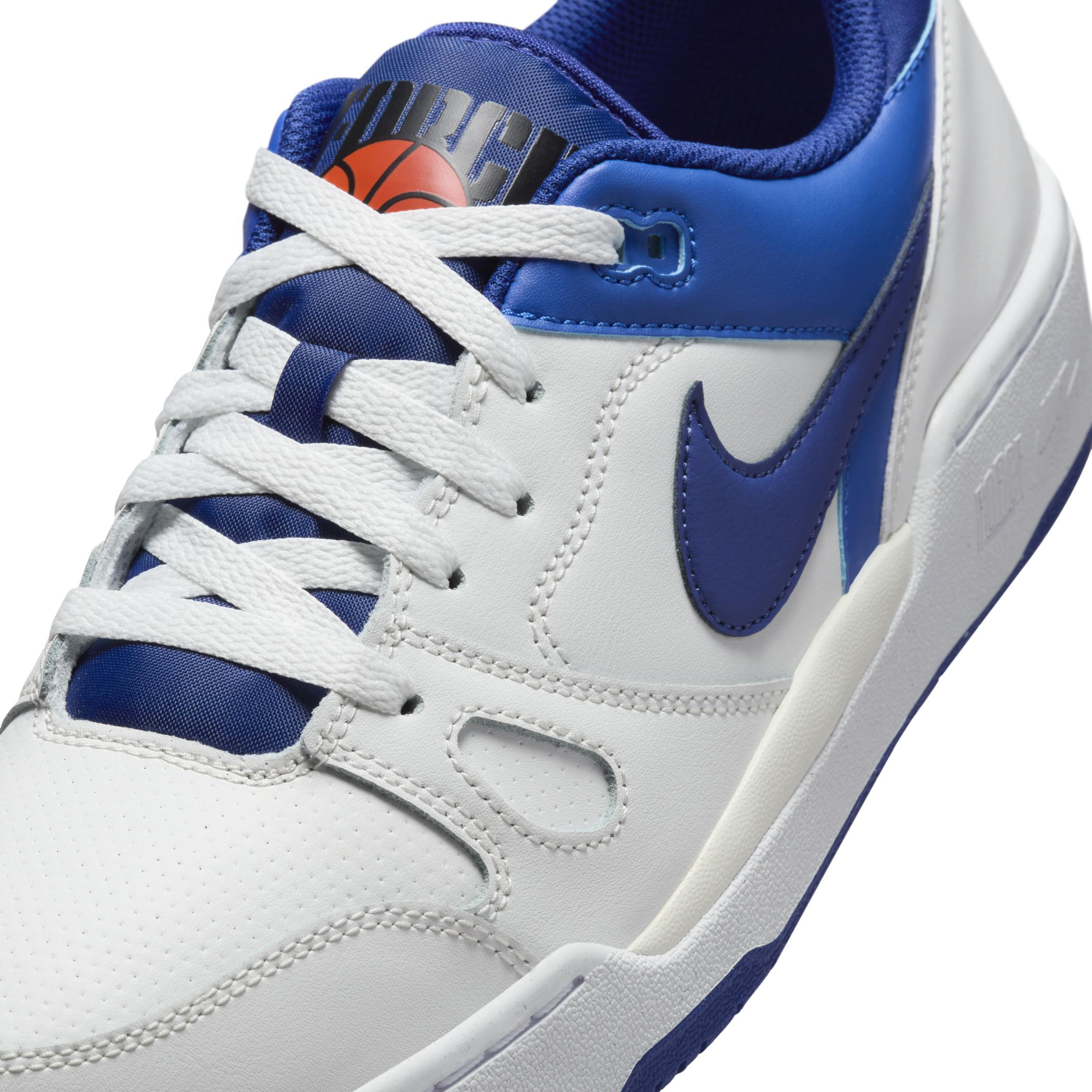 Nike Mens Nike Full Force Low - Mens Shoes Blue/White/Blue Product Image