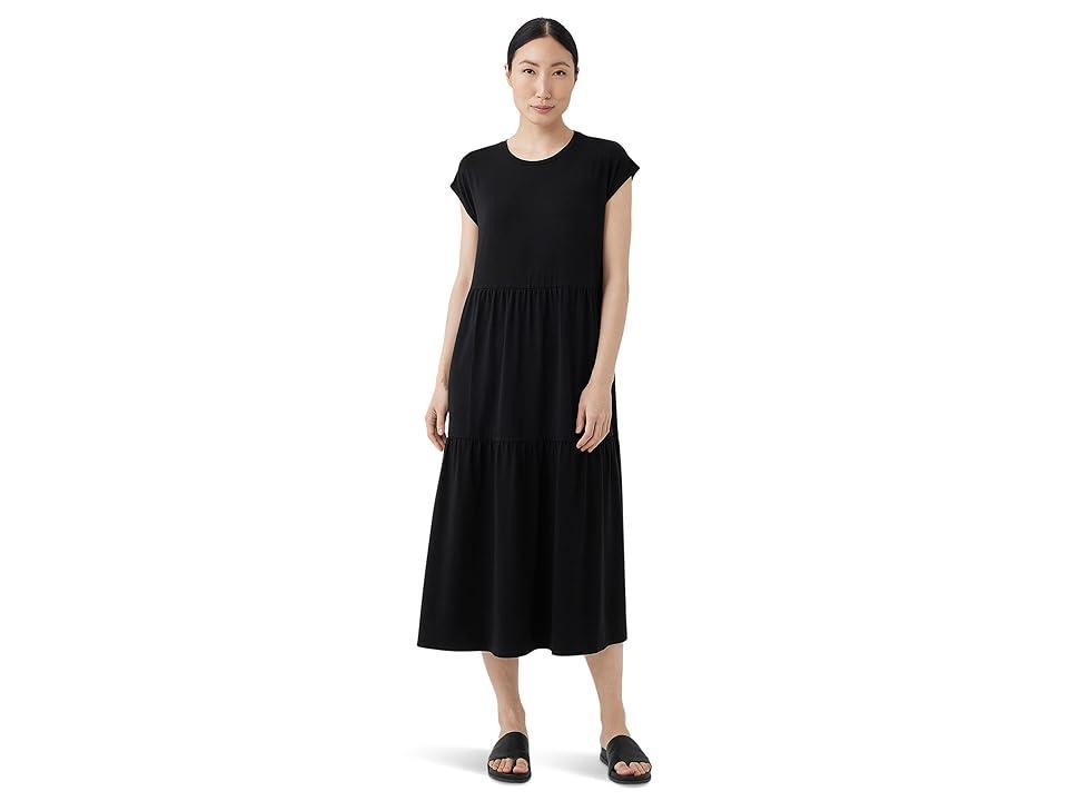 Eileen Fisher Full-Length Drop Shoulder Dress Women's Dress Product Image